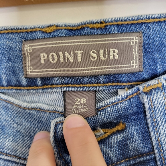 J. Crew Point Sur skinny flare jeans 28 - Picture 2 of 6